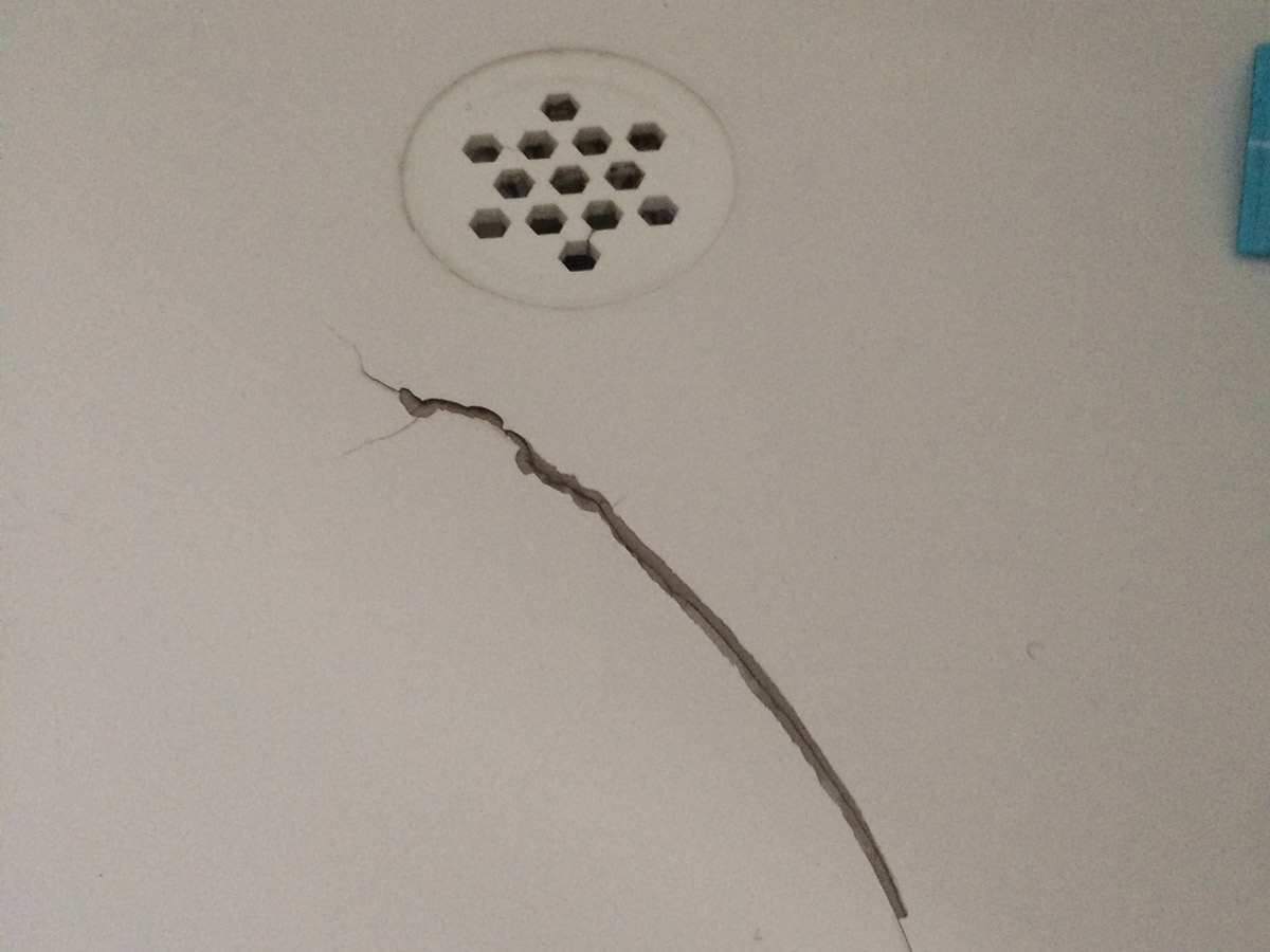Cracked Shower Repair Victoria